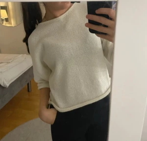 Stickad topp  - Oversized stickad topp i fint skick