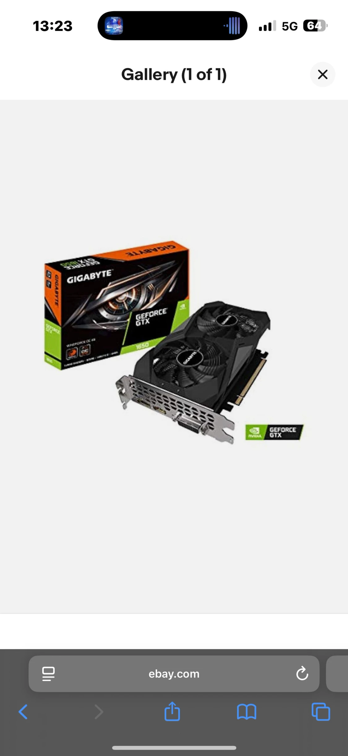 Gigabyte GeForce GTX 1650