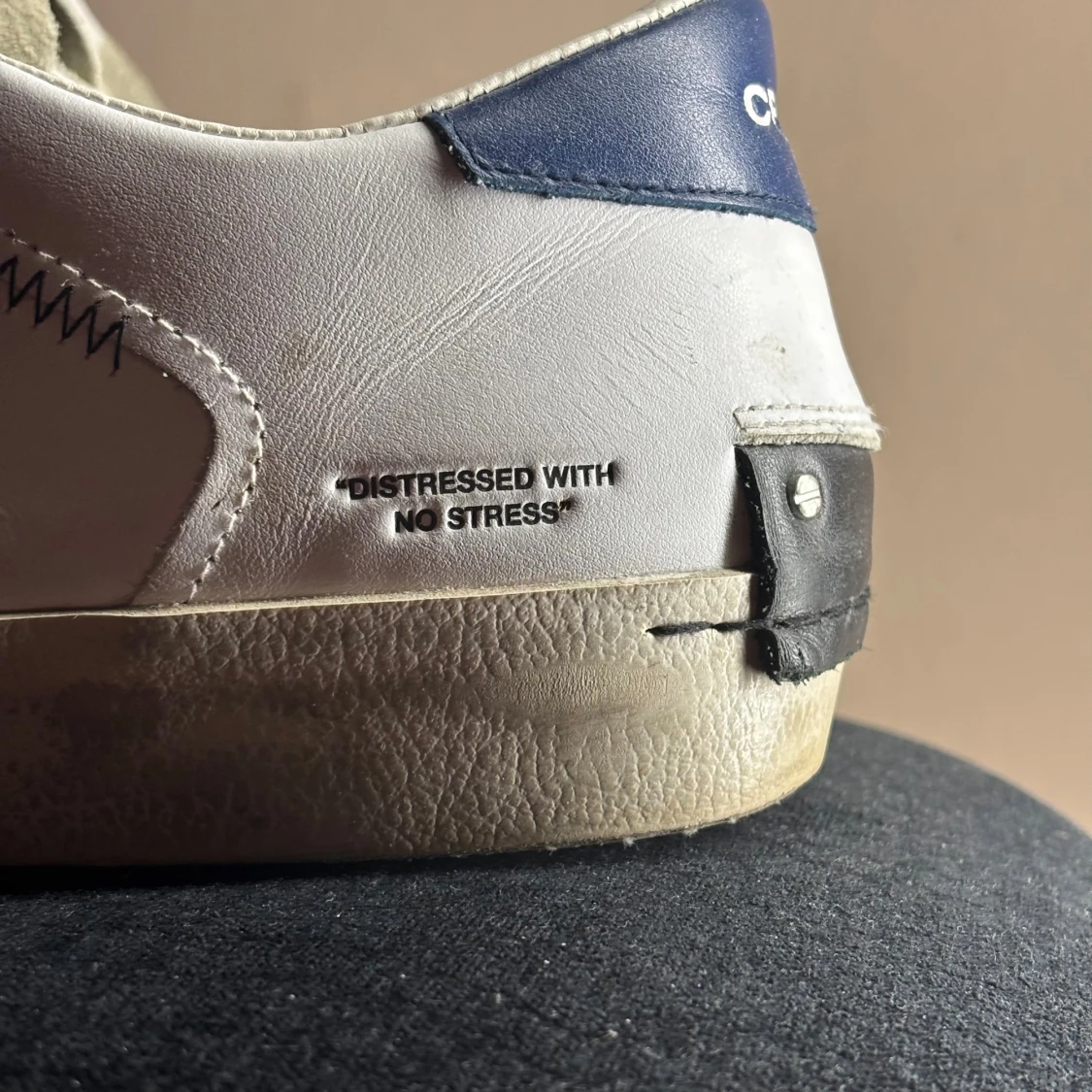 Crime London vita/blåa - 1