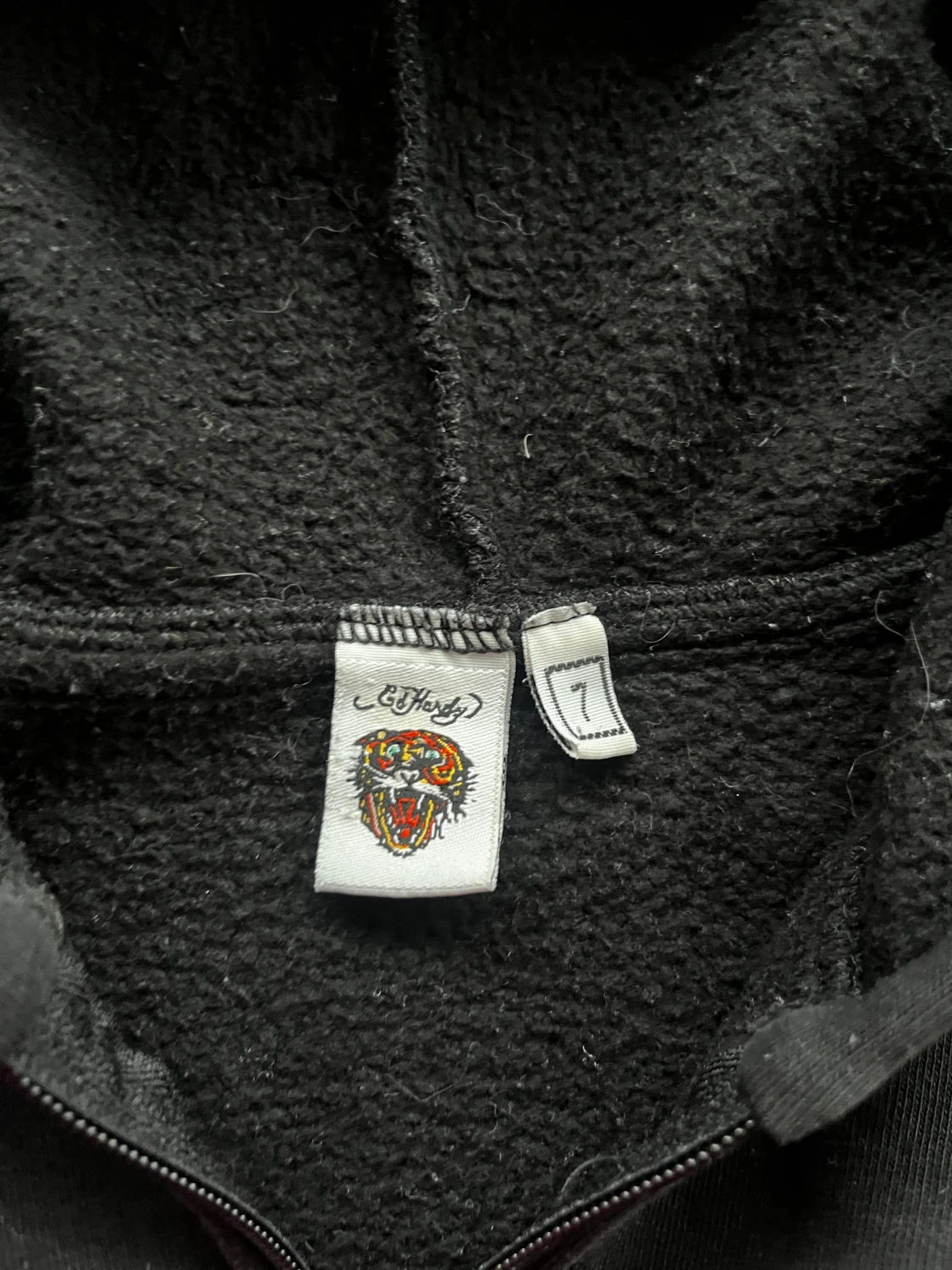 Svart Ed Hardy hoodie - 2