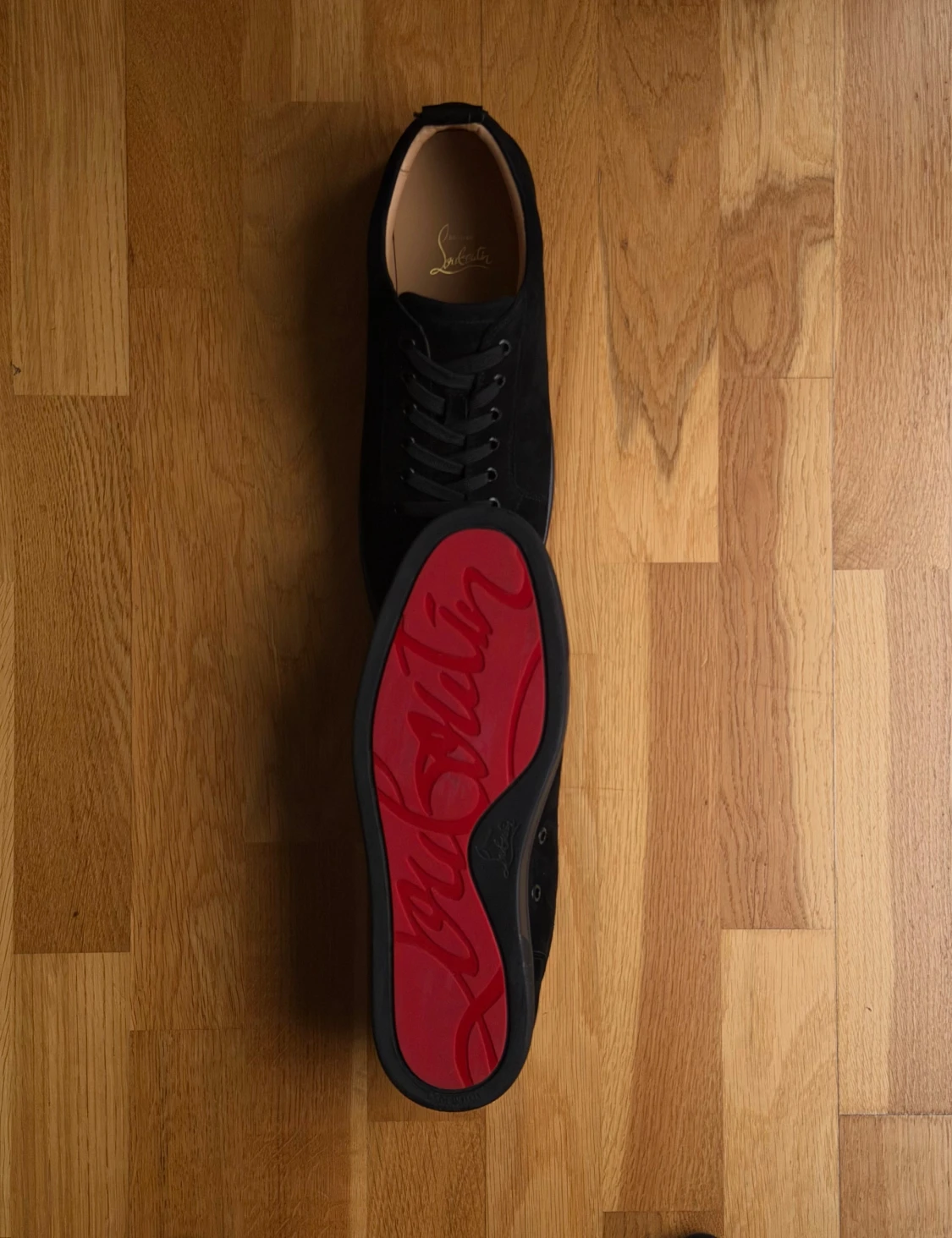 Christian Louboutin svarta utan spikar - 3