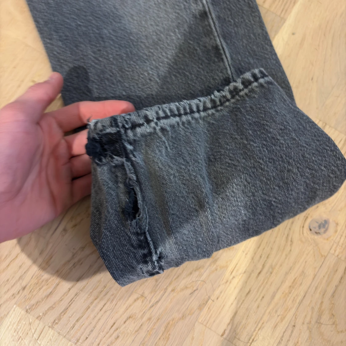 Levi’s 501 – Straight svarta jeans - 4