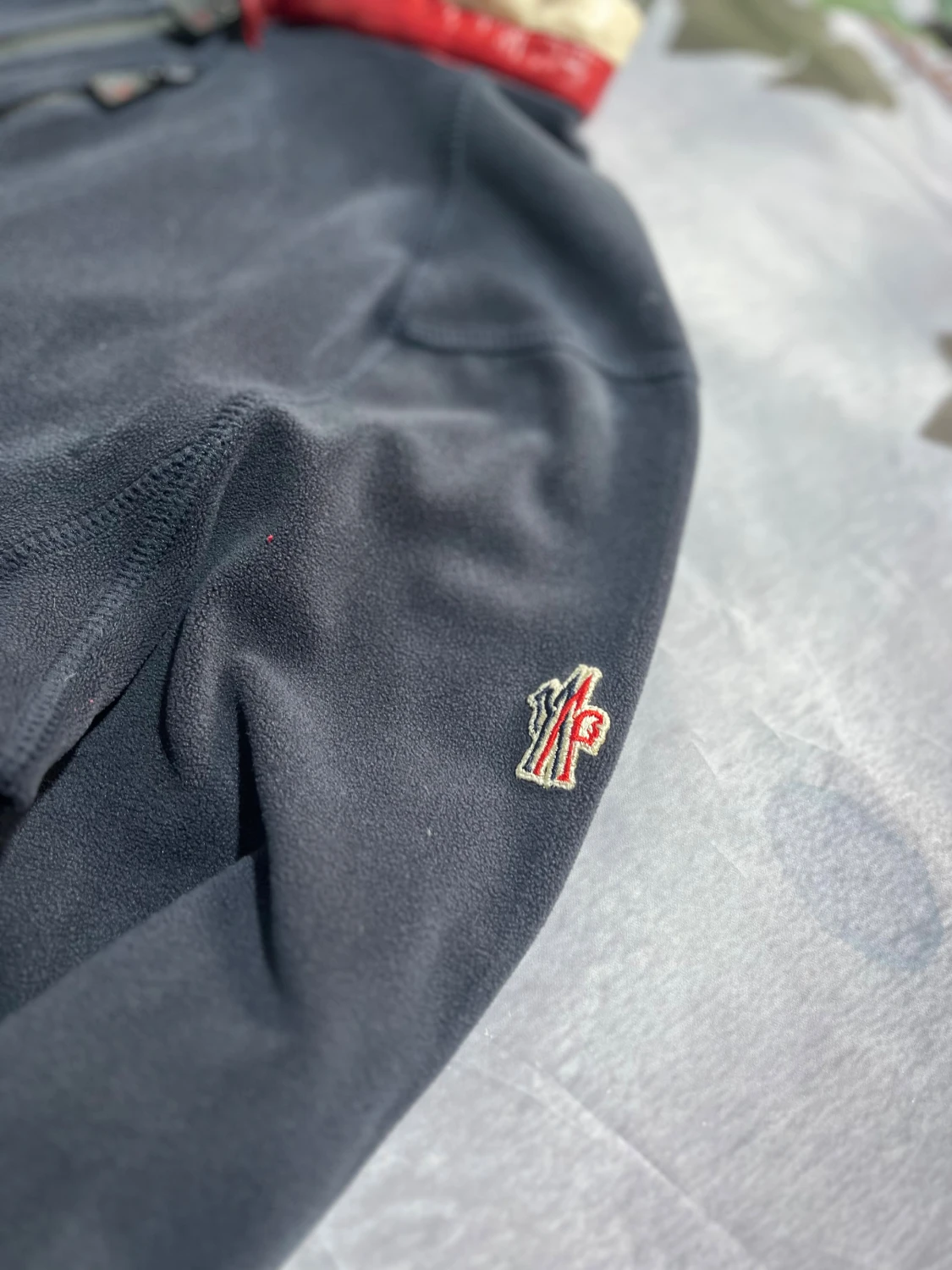 Moncler Cardigan i Navy Storlek XL [ÄKTA] - 2