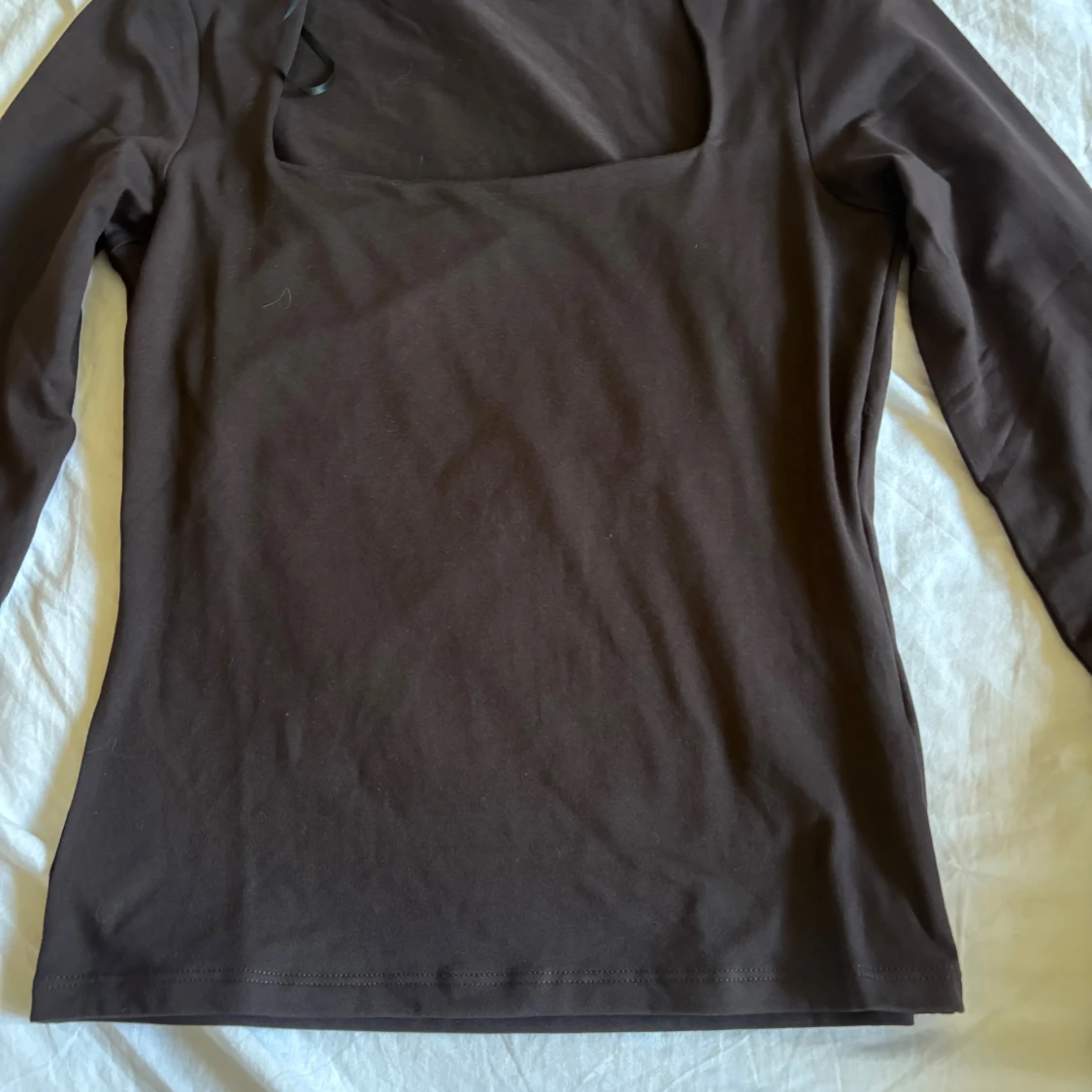 Svart långärmad topp från H&M - 1