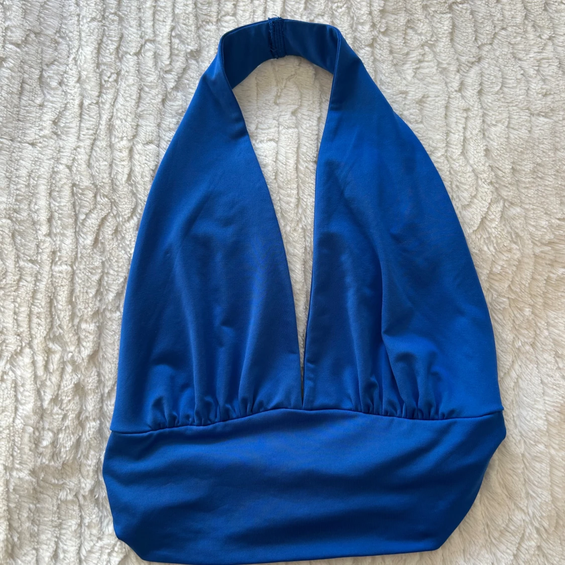 Blå topp v-ringning - 1