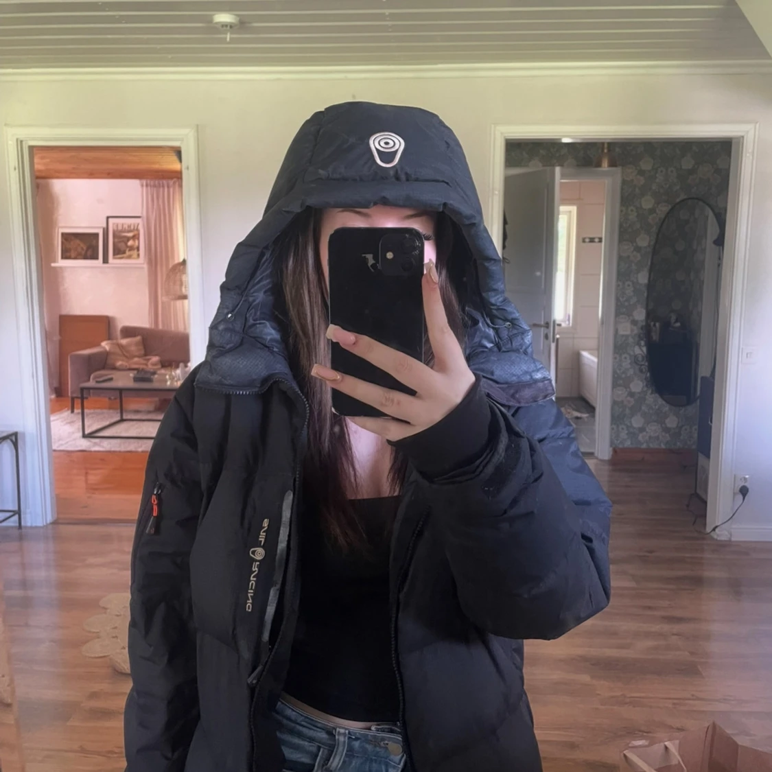 Svart Sail Racing dunjacka - 3