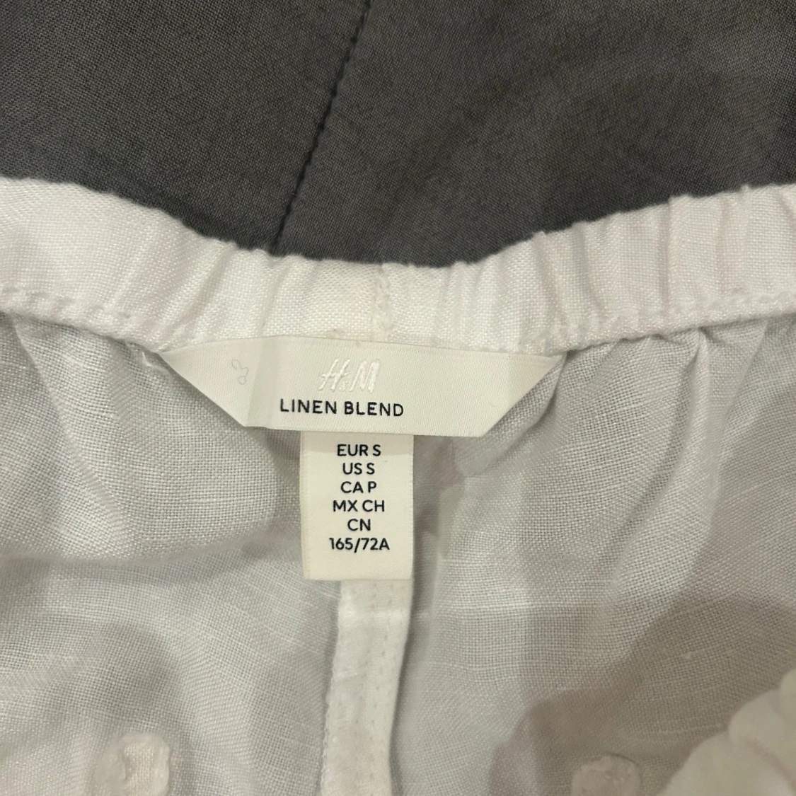 Vita linnebyxor från H&M - 2