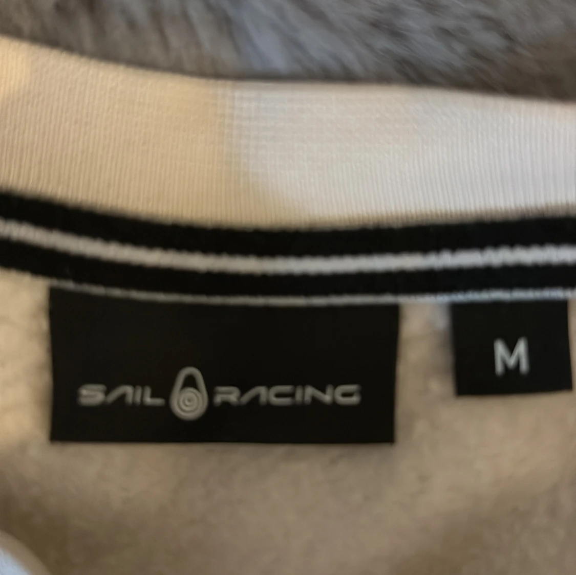 Vit Sail Racing sweatshirt i bomull - 2
