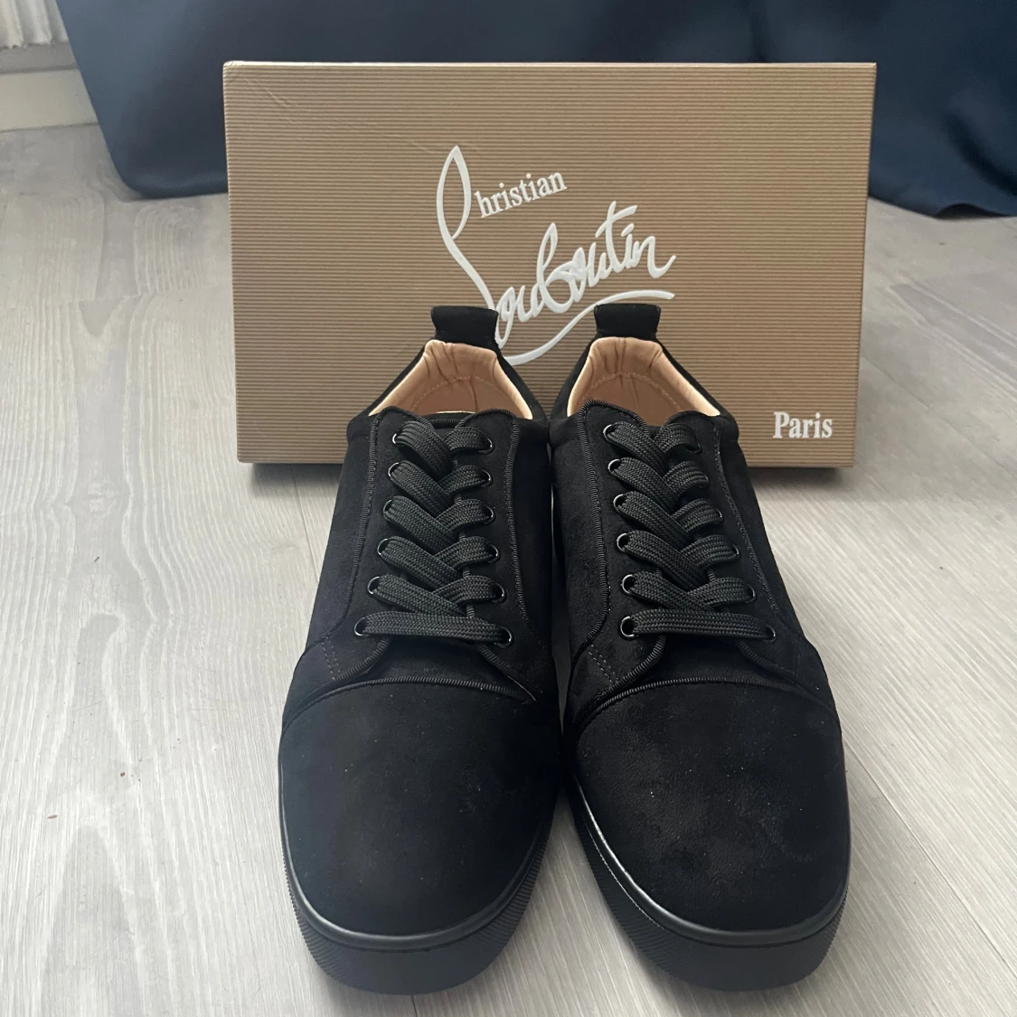 Svarta sneakers från Christian Louboutin