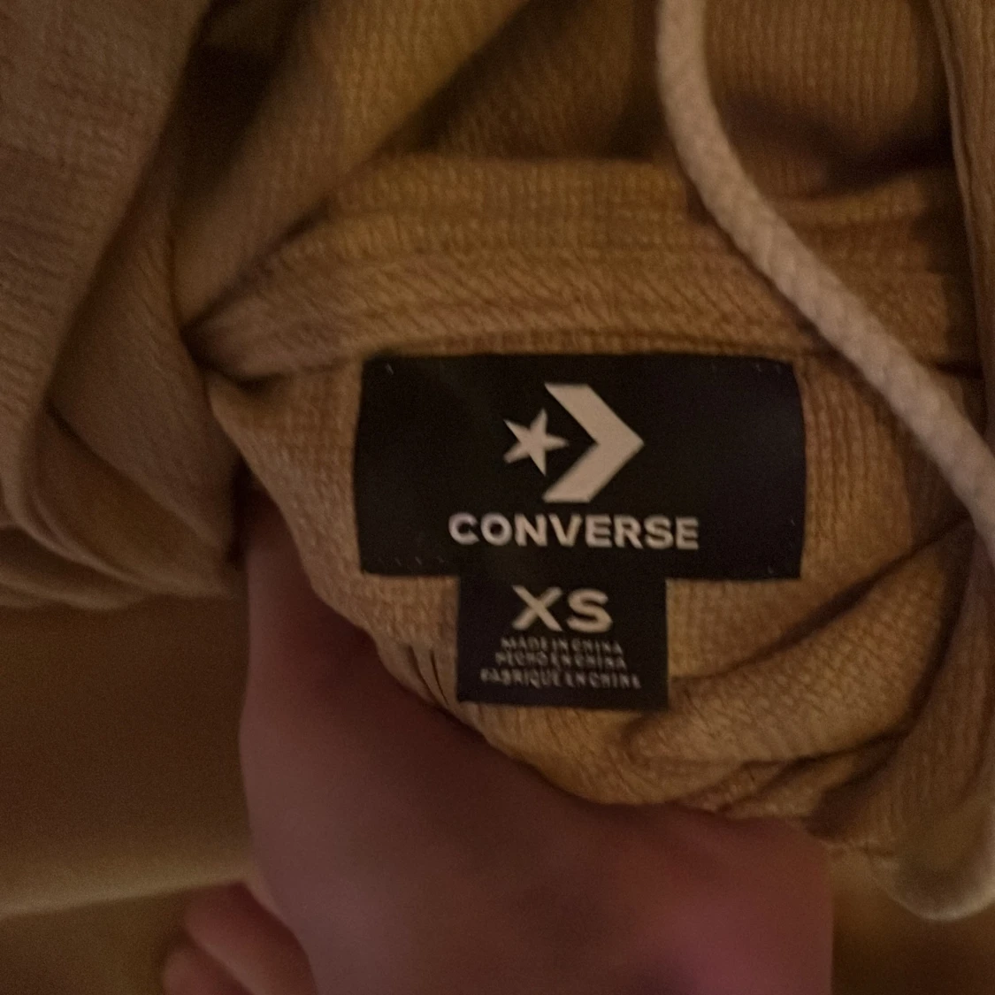 Beige hoodie Golf Le Fleur Converse XS - 2