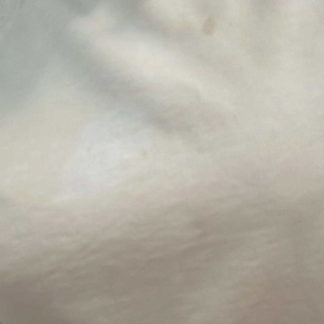 Vit basic tröja med halvkort ärm - 1