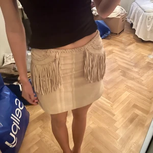 Mocka kjol - Så snygg ljusbrun mocka kjol!!!💖