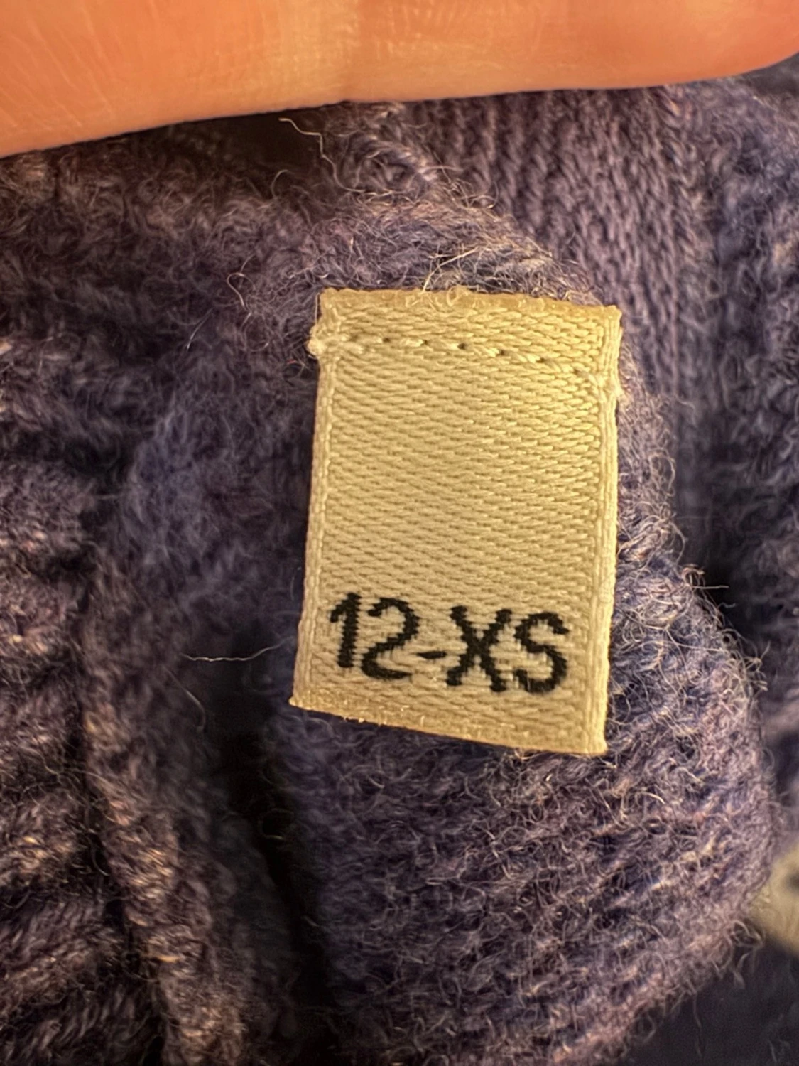 Lila stickad tröja från  Zadig & Voltaire  - 3