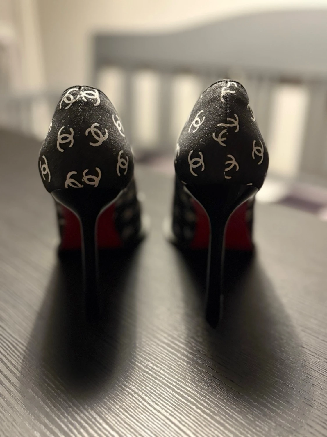 Klackskor med mönster - 2