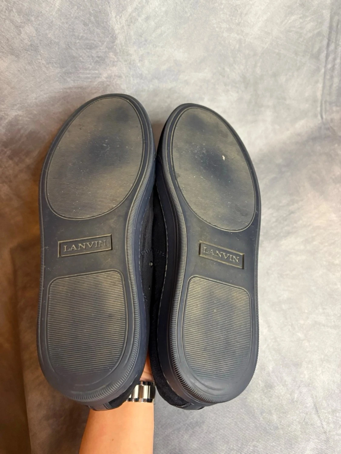 Navy Lanvins storlek 44/45 - 3