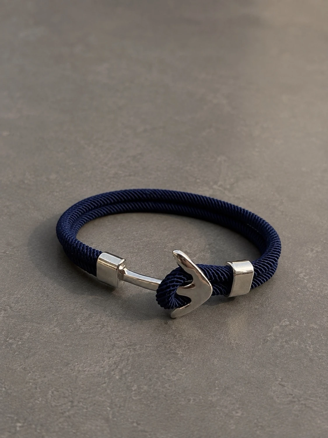 Marint armband med ankardetalj - 1