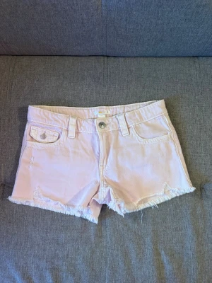 Rosa jeansshorts - .
