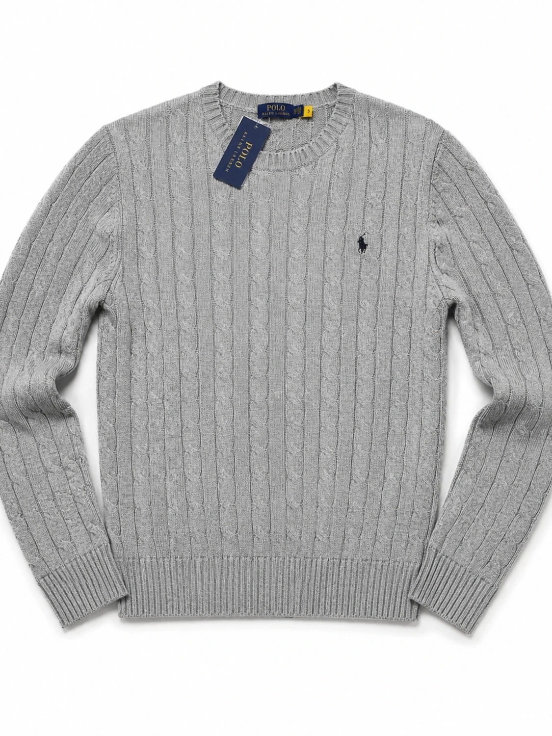 Grå stickad tröja Polo Ralph Lauren - 2