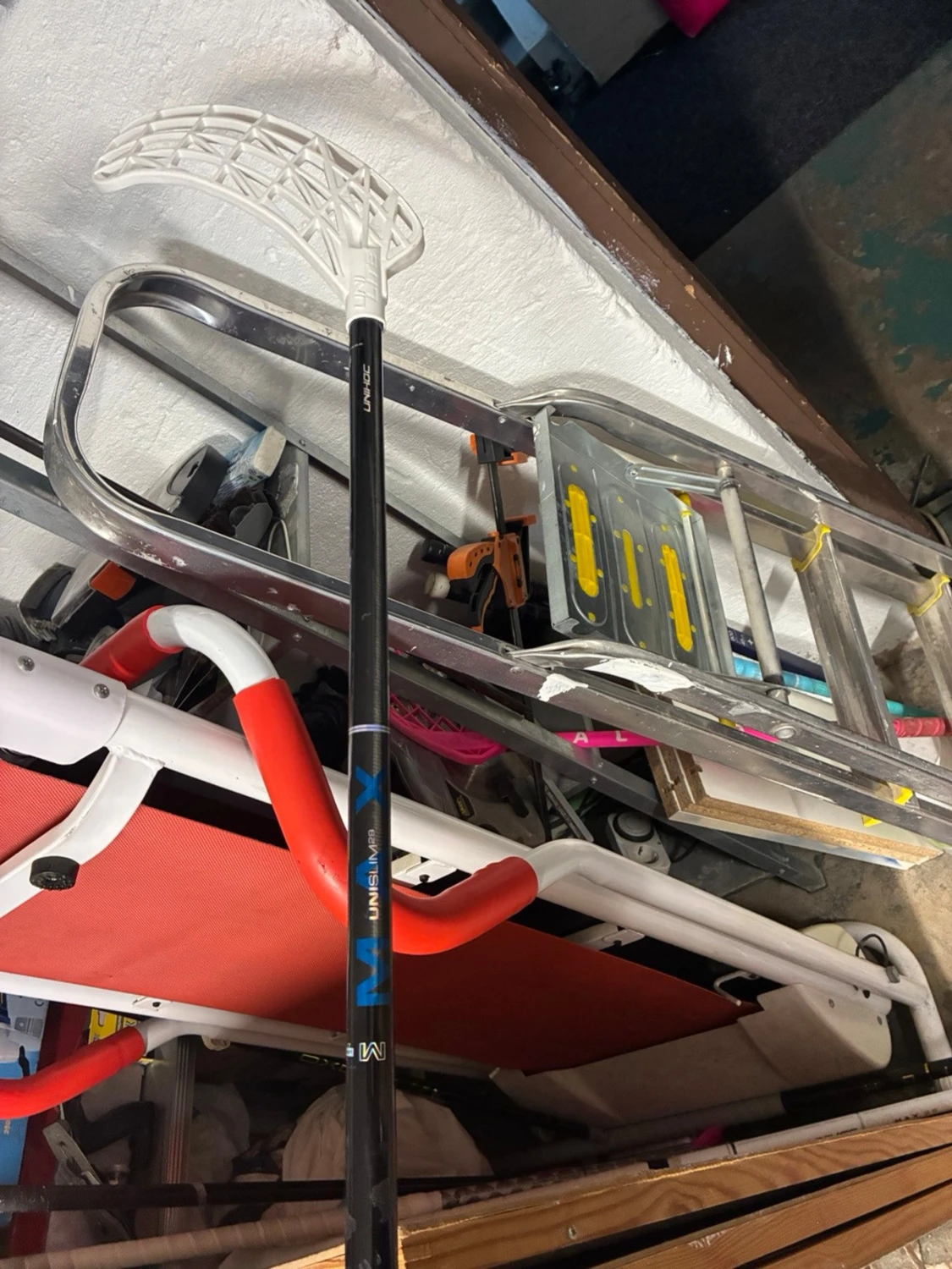 Unihoc innebandyklubba svart/blå - 1