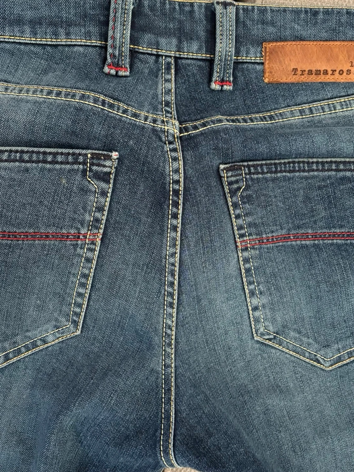 Blå raka jeans från Tramarossa - 2