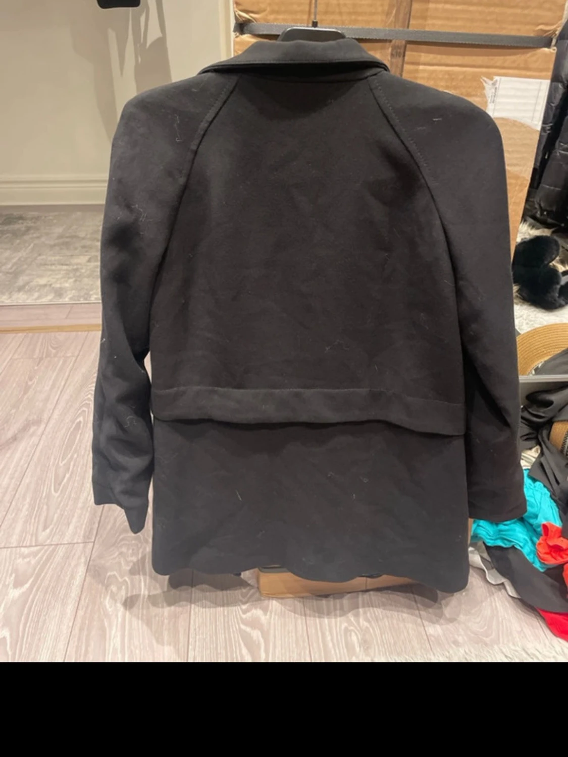 Svart kappa från Mango Basics - 4
