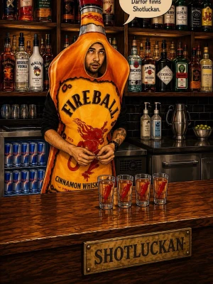 Shotluckan poster - Shotluckan poster