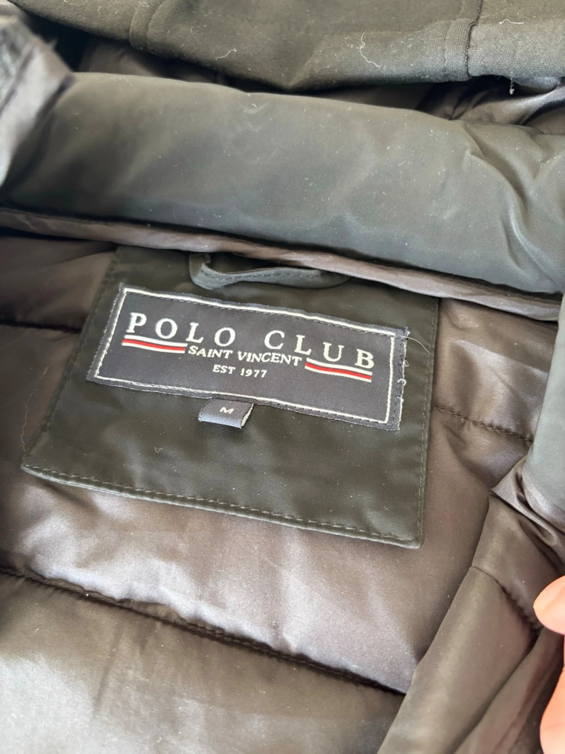 Svart pufferjacka från Polo Club - 1