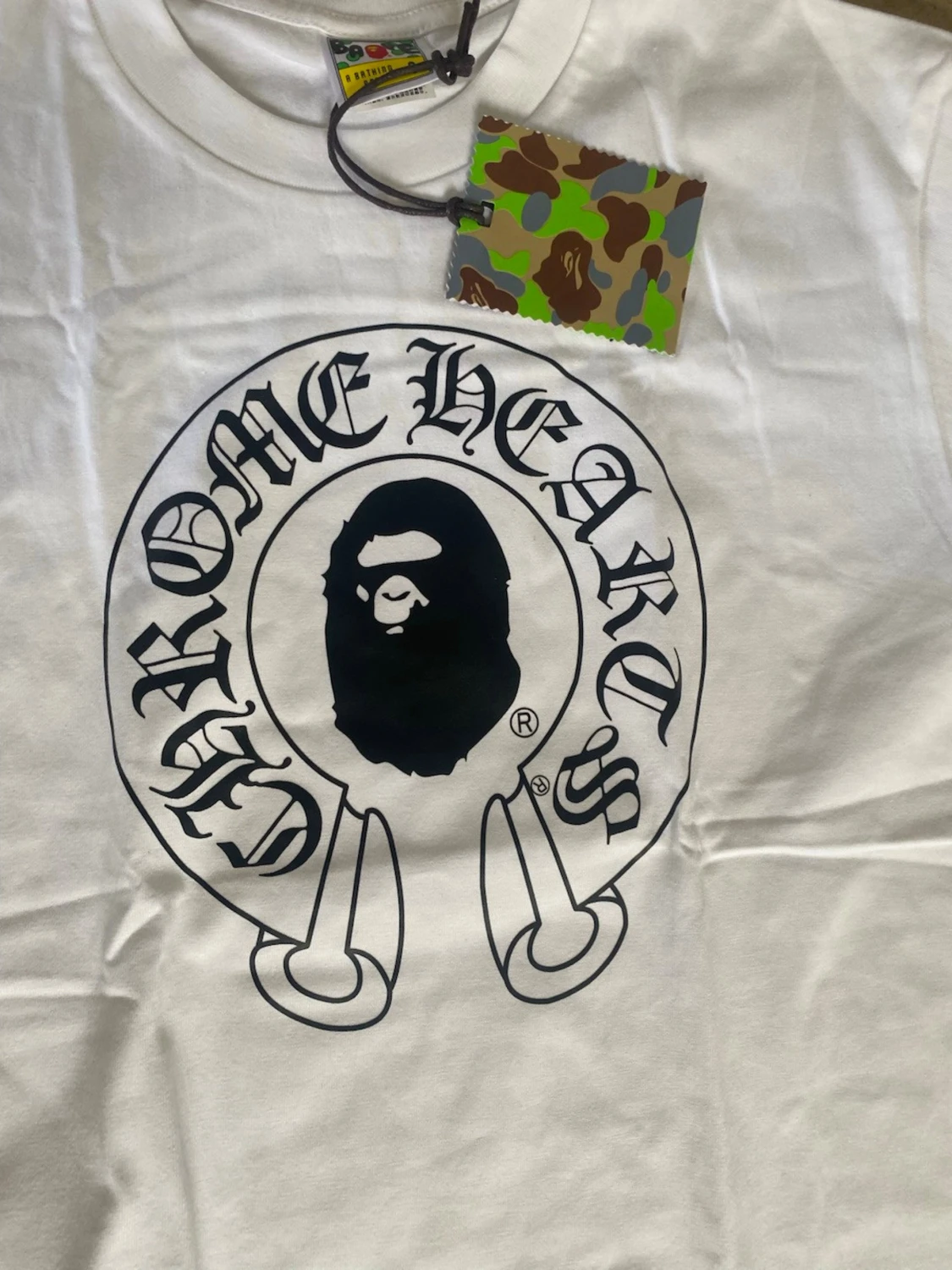 Bape X Chrome Hearts tshirt - 2