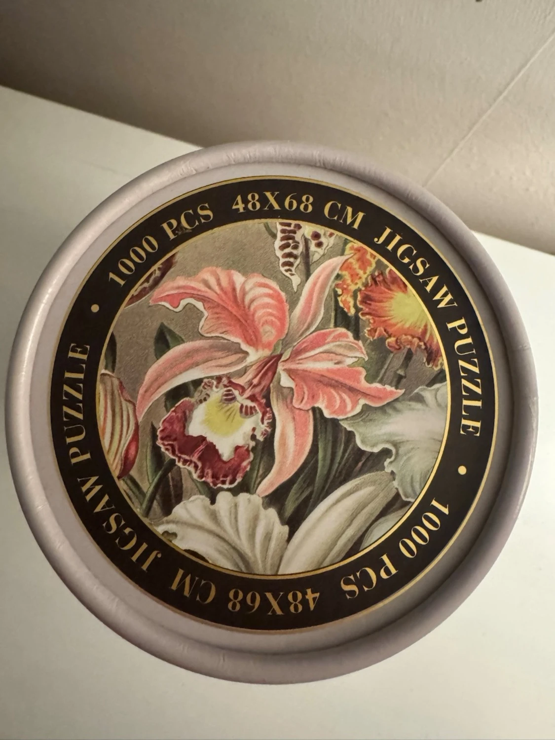 Pussel 1000 bitar med blommotiv - 1