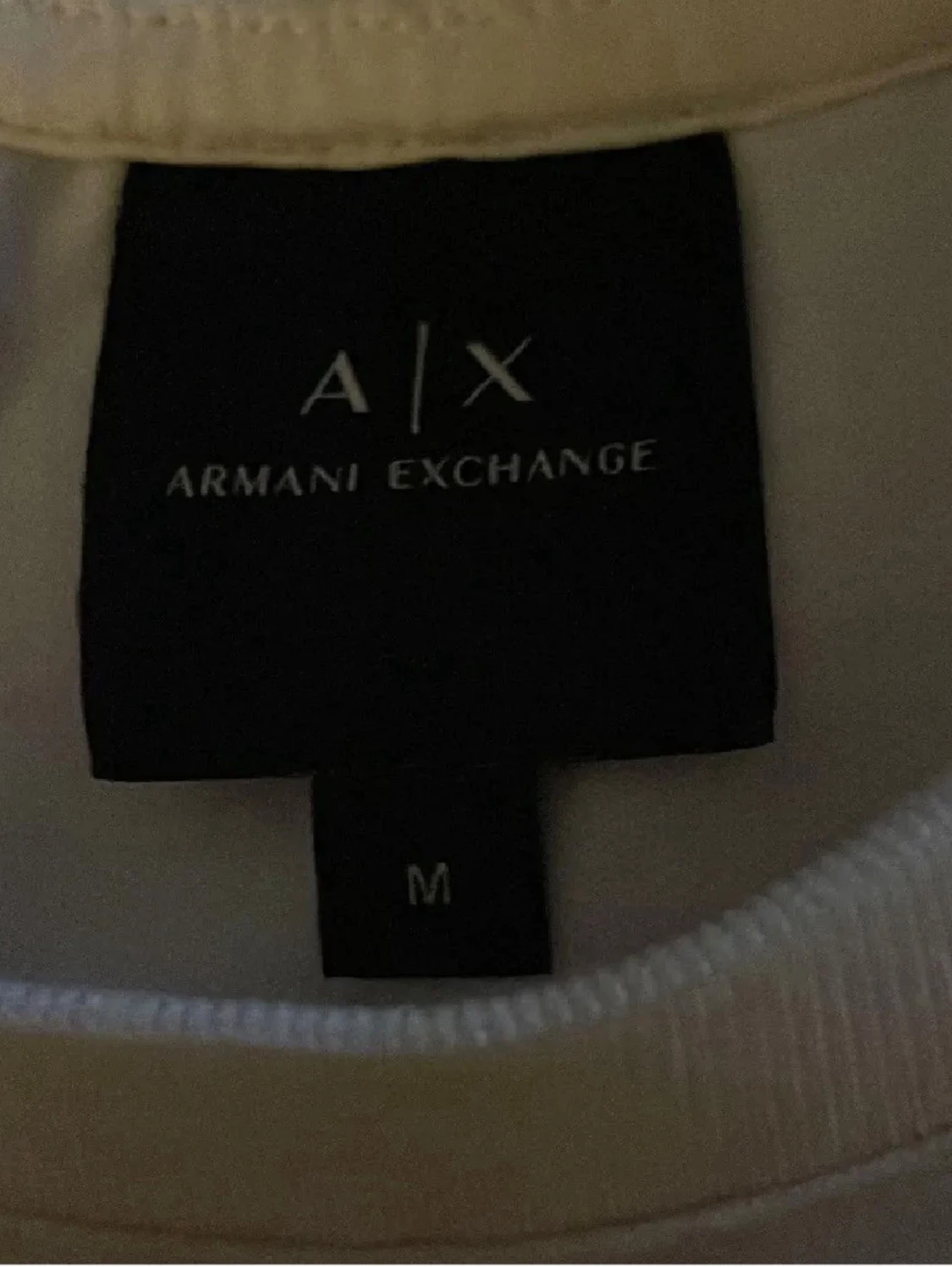 Vit sweatshirt från Armani Exchange - 3