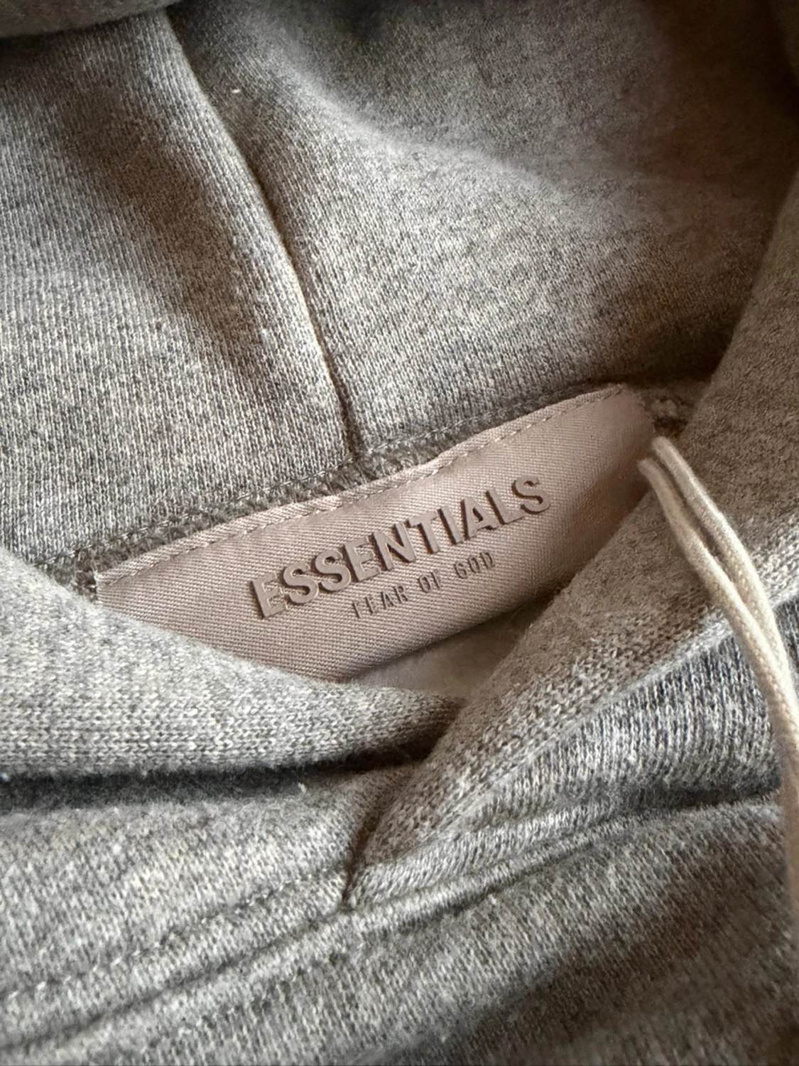 Grå hoodie Essentials Fear of God - 3