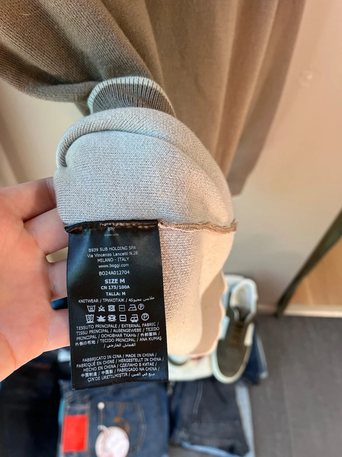 Boggi Milano hoodie  - 4