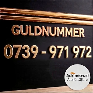 0739 - 971 972 Guldnummer Comviq - Guldnummer Comviq 0739 - 971 972