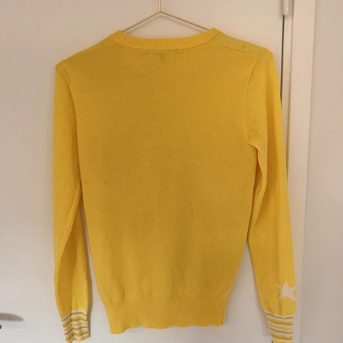 Ljusgul långärmad  - 90