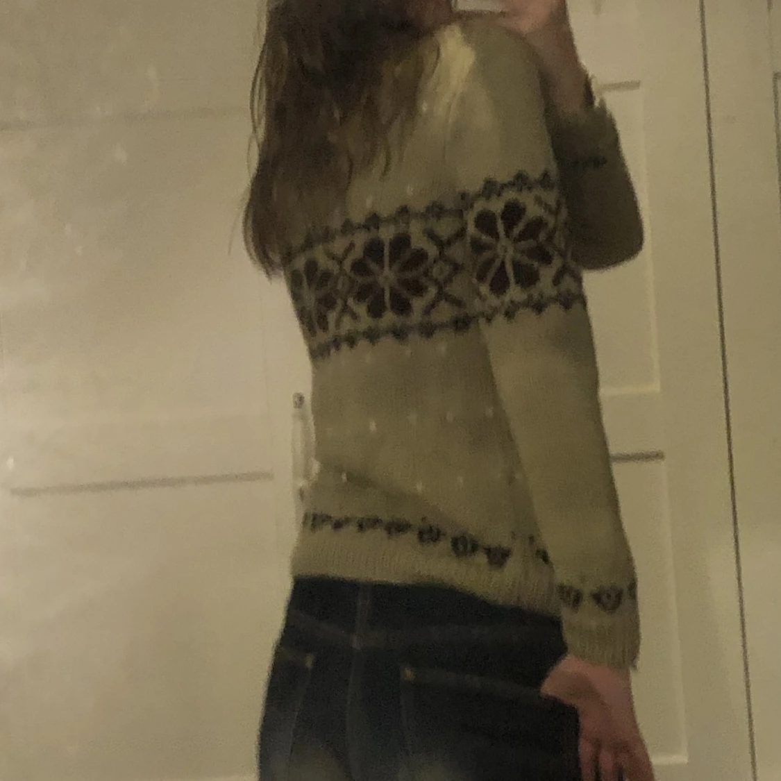 vintage stickad tröja!! 🪐🪐🪐 - 91