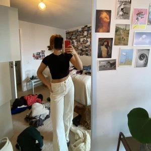 Linnebyxor  - Linnebyxor med snygg passform