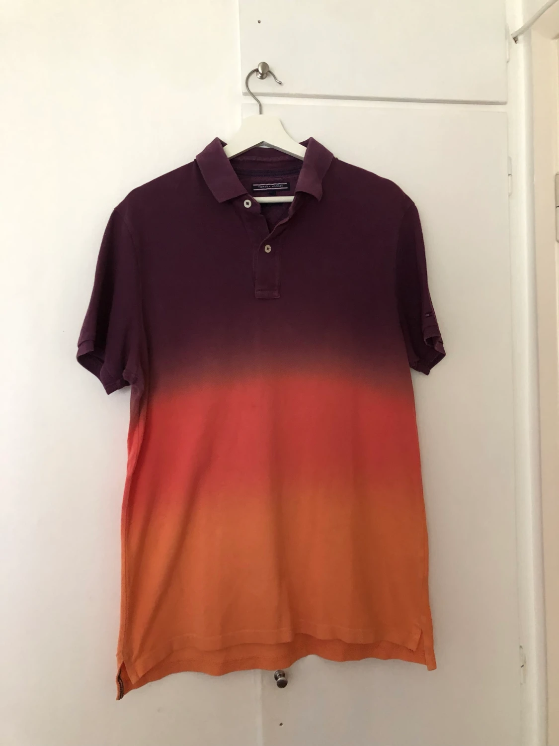 Tommy Hilfiger Piké Skjorta Dip Dye