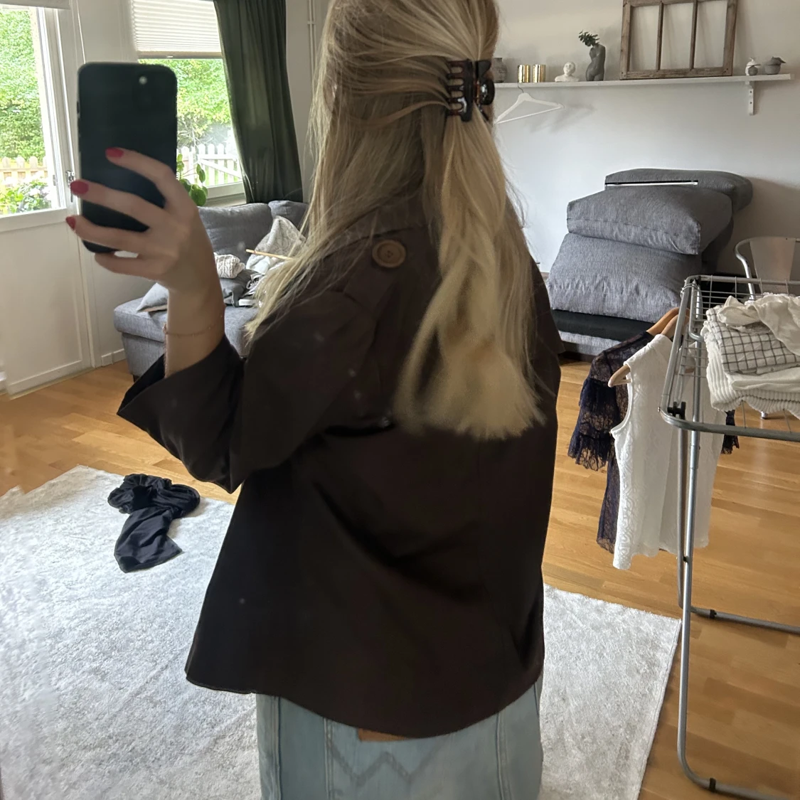 Trekvartsärmad kappa  - 91