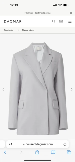 House of Dagmar Charlotte blazer kavaj - Helt ny oversized blazer från Dagmar i storlek 34. Ny med lappar. 