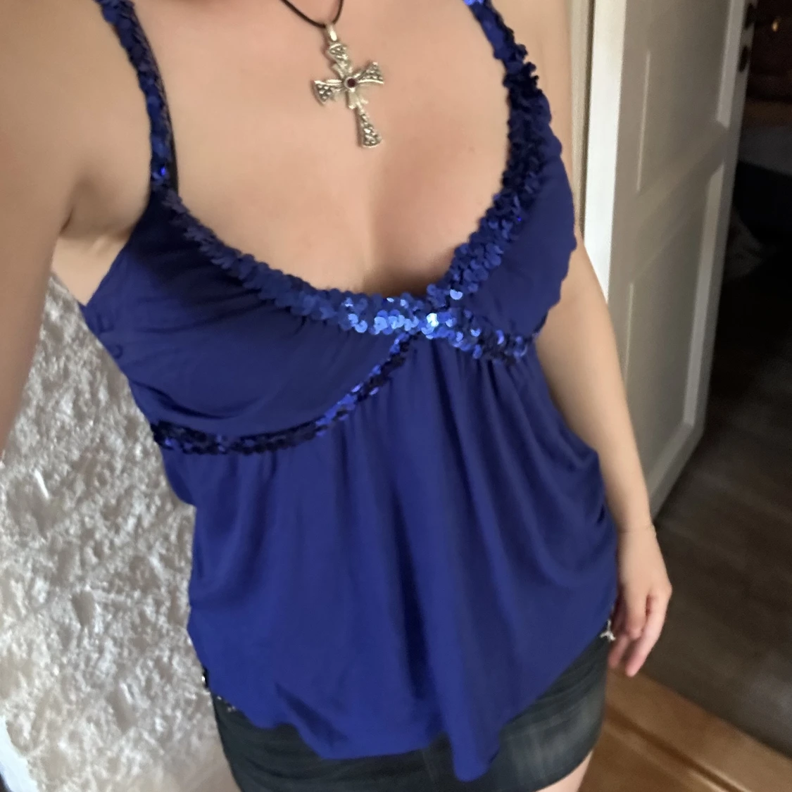 Sött glitter linne - 91