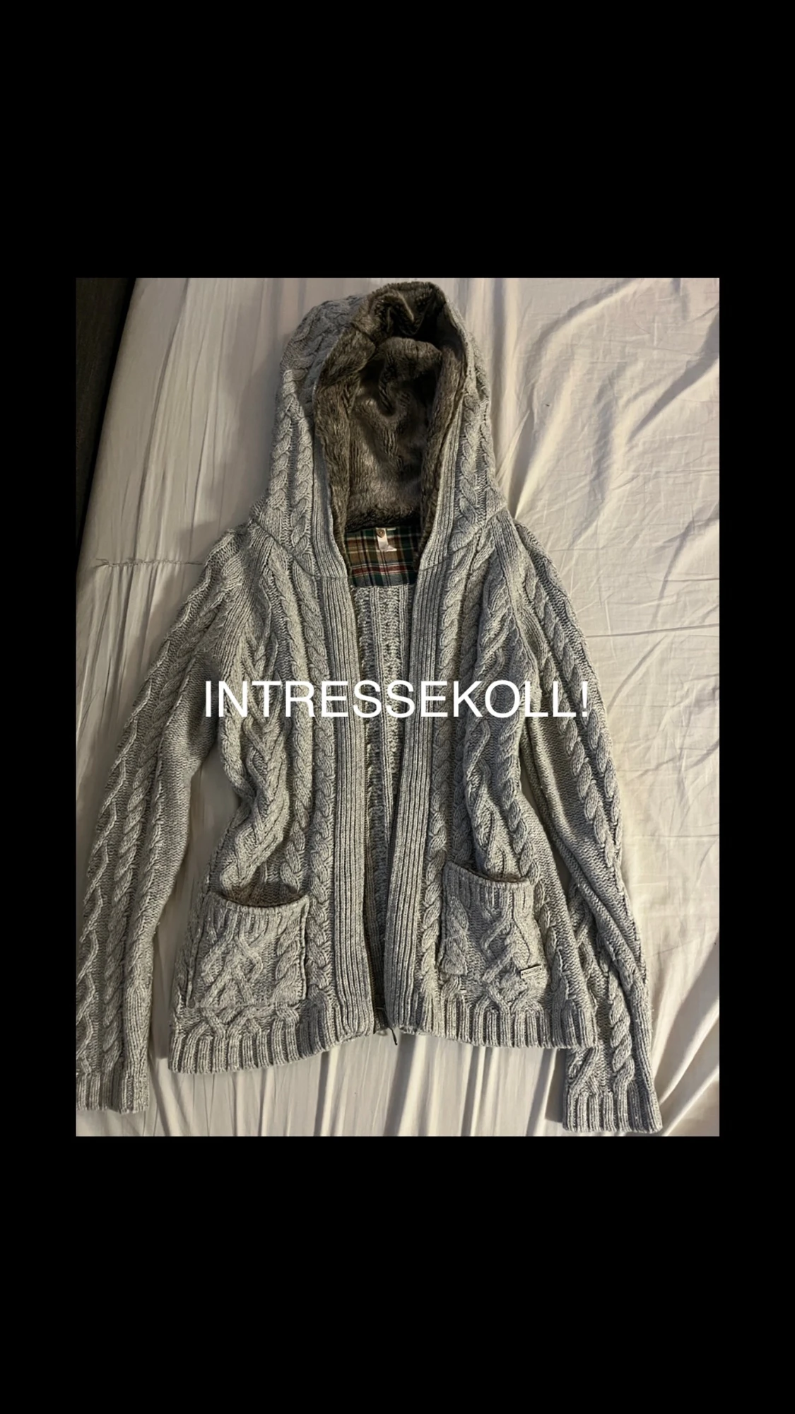 grå kofta från white stuff 
