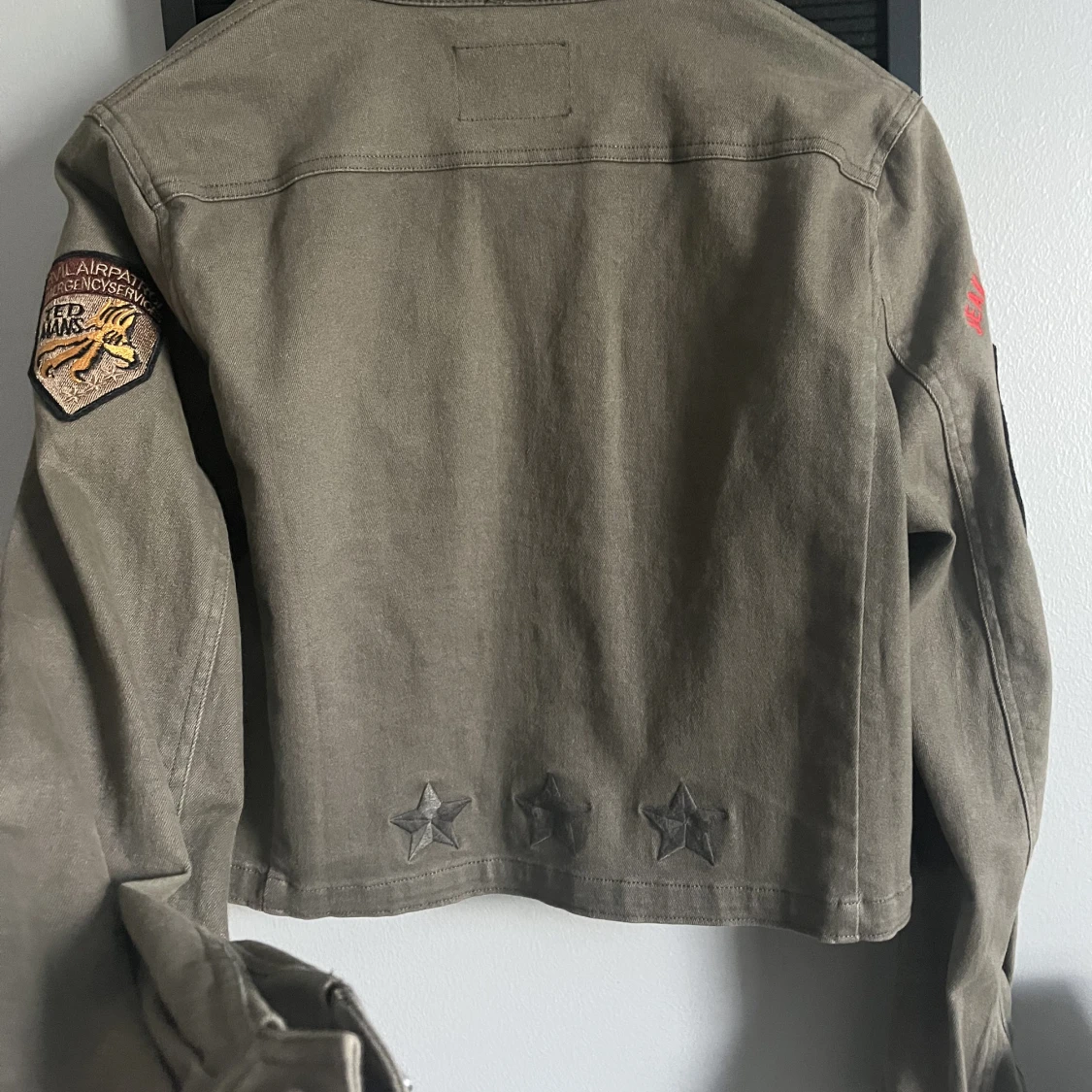 Grön Crocker denim jacka - 91