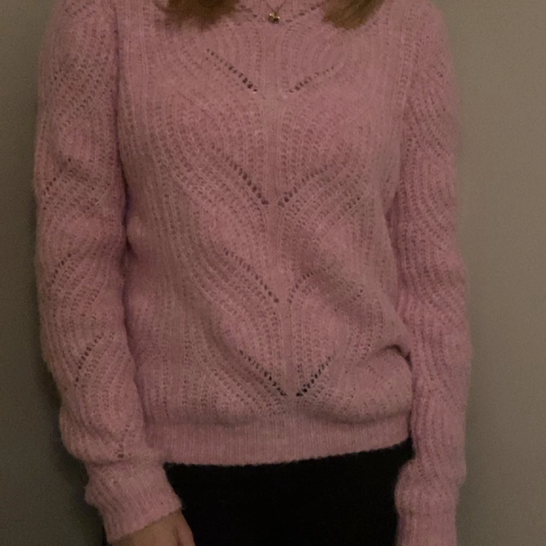 Stickad tröja 