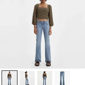 Levi’s jeans  - Säljer nu mina absoluta favoritjeans! Så snygga och sköna. Några defekter på ena fickan och dom är avklippta men i perfektlängd för mig som är 165💕 Storlek 28💋köpta för 900