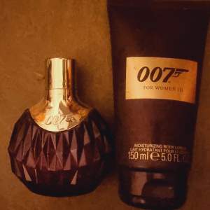 James Bond 007 for women, nytt set om lotion och edt