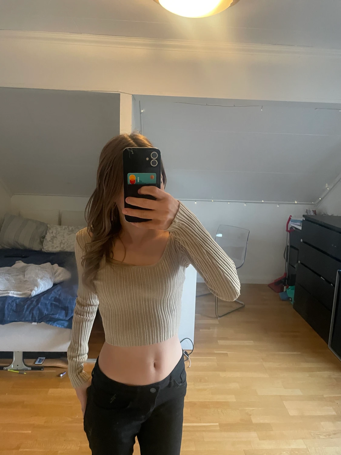 Långärmad magtröja