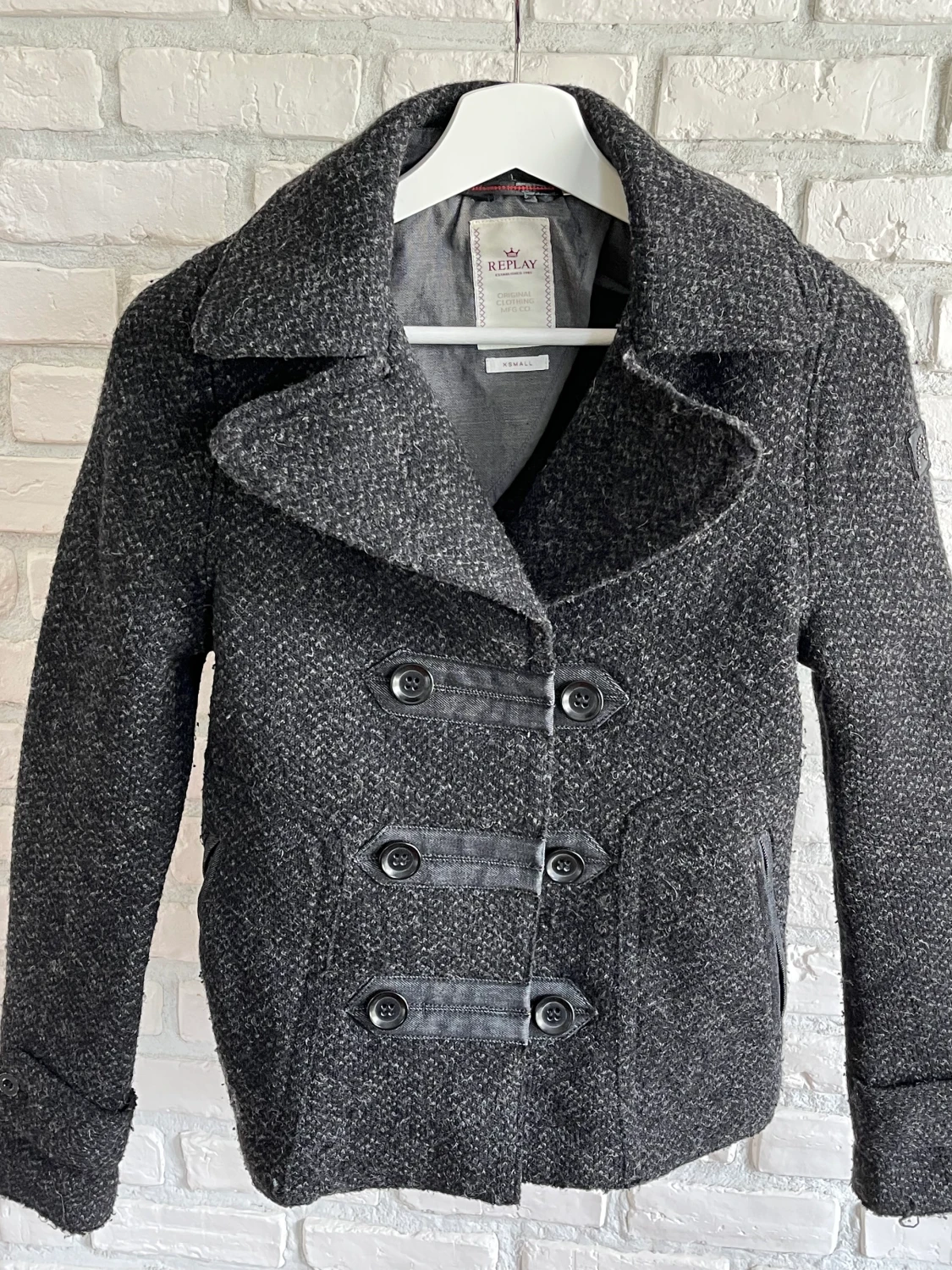 Svart Replay jacka  - 90