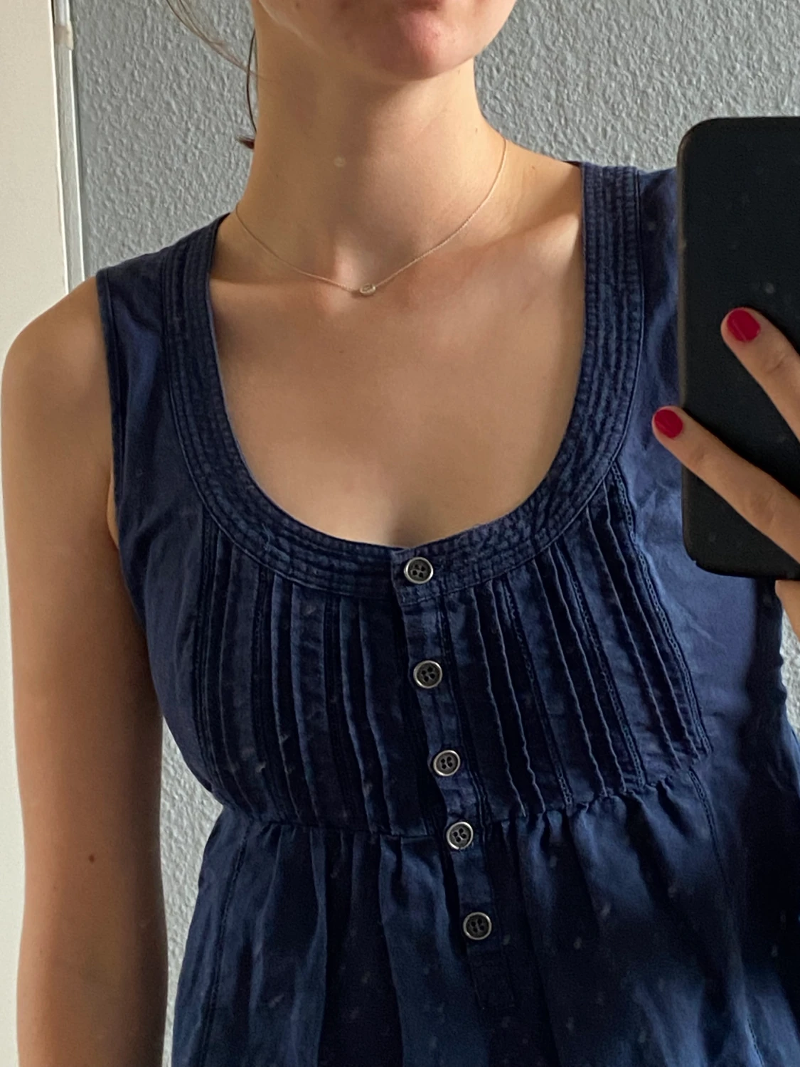 Klänning linne/bomull stl 36 - 90