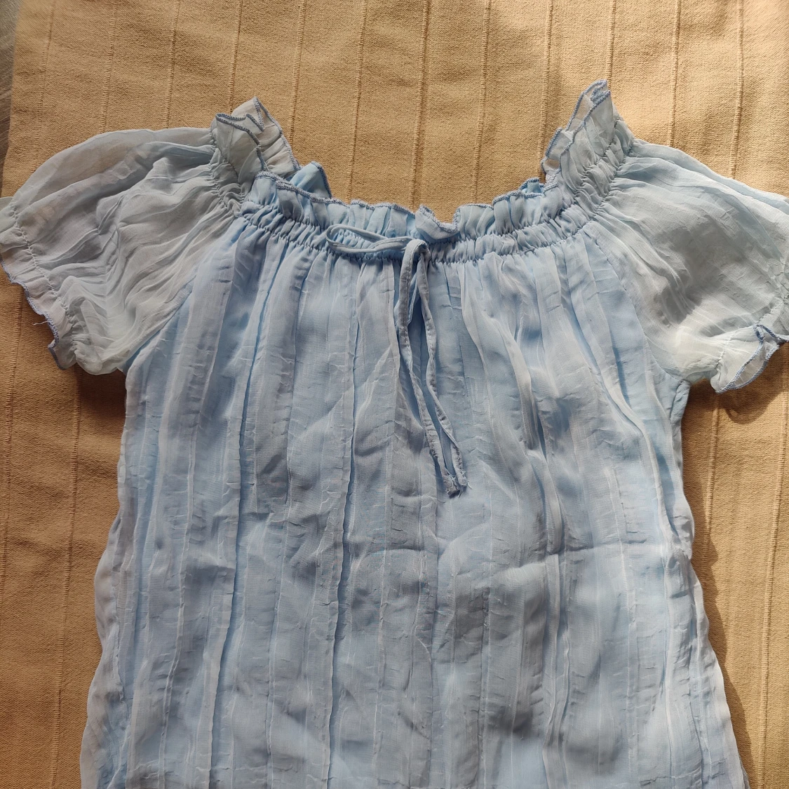 Vintage off-shoulder top - 90