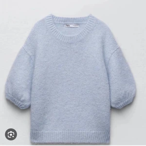 Zara tröja - Fin stickad kortärmad tröja från Zara🩵